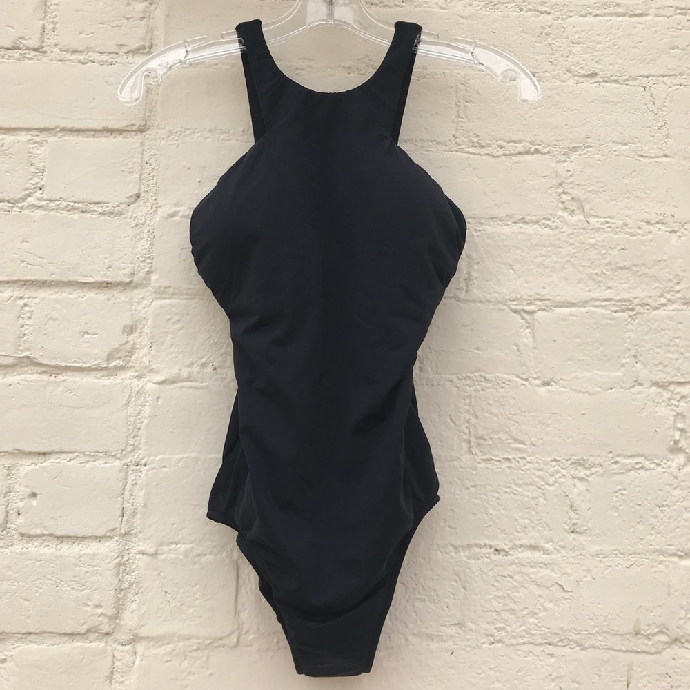 Seafolly High Neck One Piece Swimsuit